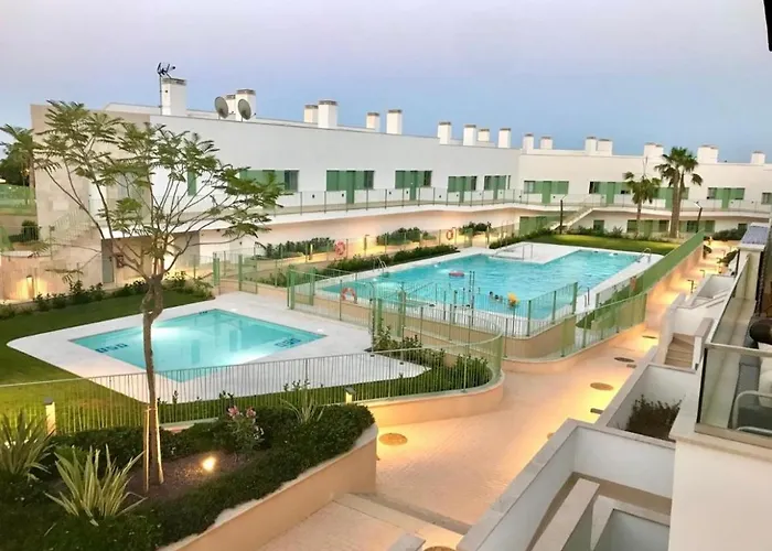 Apartamento En Mojacar En 1° Linea De Playa